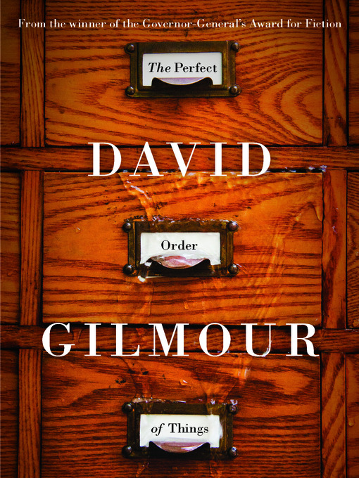 Title details for The Perfect Order of Things by David Gilmour - Available
